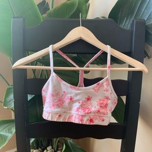 Lululemon Floral Sports Bra